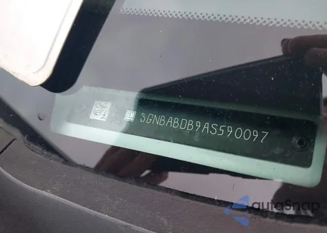 2010 Chevrolet Hhr Lt из США, поврежденный, VIN 3GNBABDB9AS590097